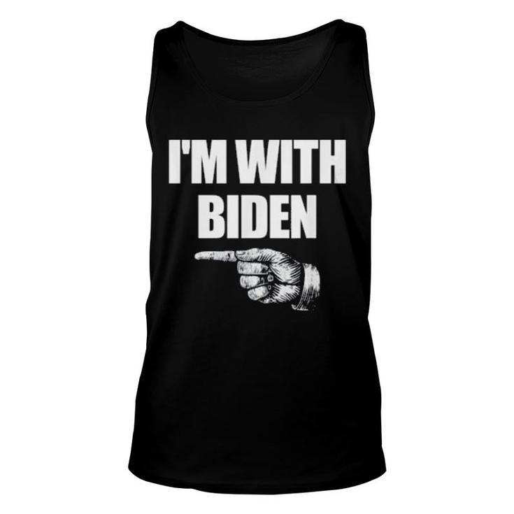 I’M With Biden Halloween Matching Biden Costume 2021 Unisex Tank Top