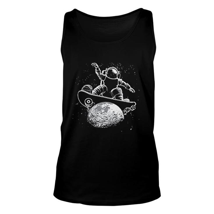 Instant Message Space Skateboard Unisex Tank Top