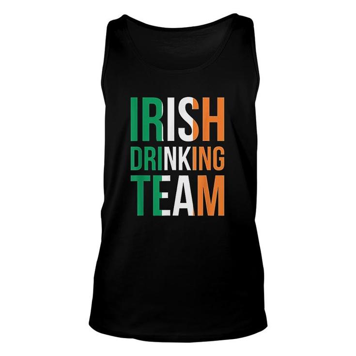 Irish Drinking Team  Ireland St Patricks Day Unisex Tank Top