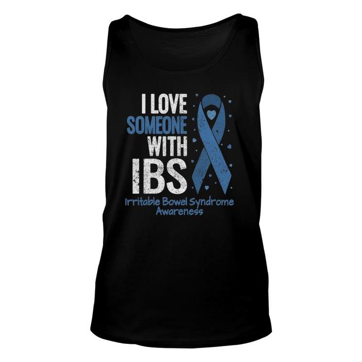 Irritable Bowel Syndrome  I Love Someone With Ibs Retro Unisex Tank Top