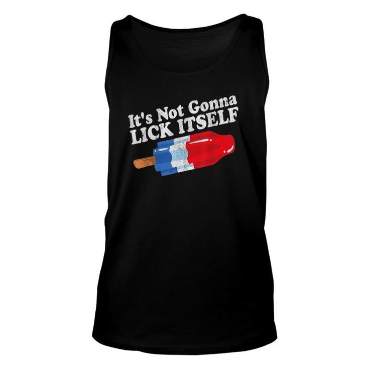 It's Not Gonna Lick Itself 4Th Of July Celebration Unisex Tank Top