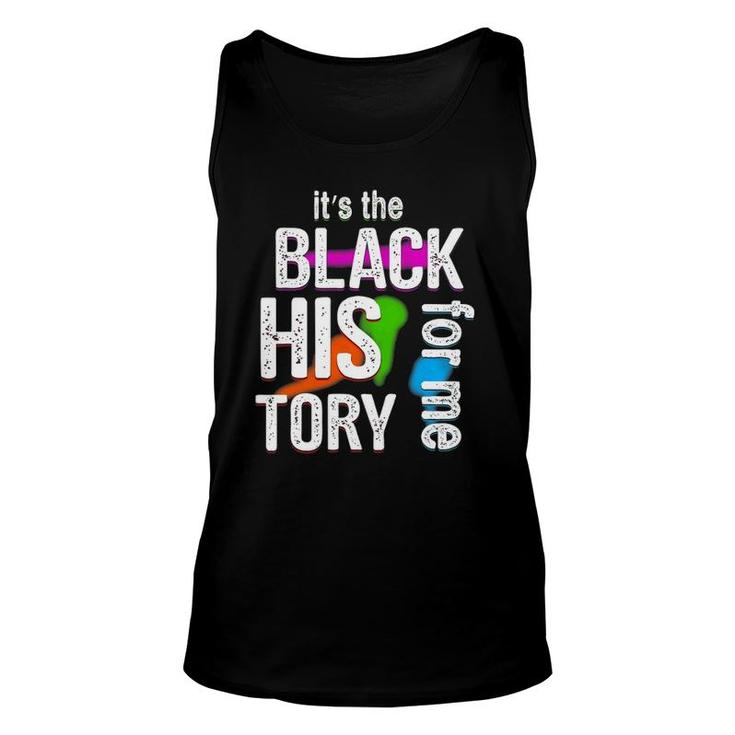 Black History Month African Woman Afro I Am The Storm Vintage Tank Top