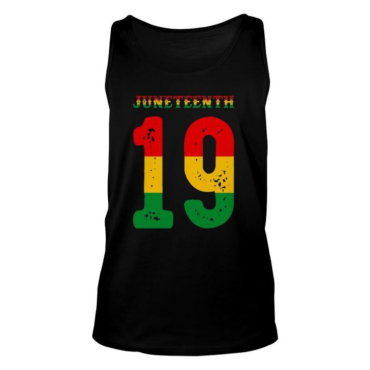 Juneteenth Ancestors Black African American June 19 Ver2 Unisex Tank Top