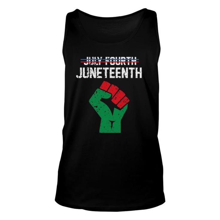 Juneteenth Is My Independence Day Juneteenth Unisex Tank Top