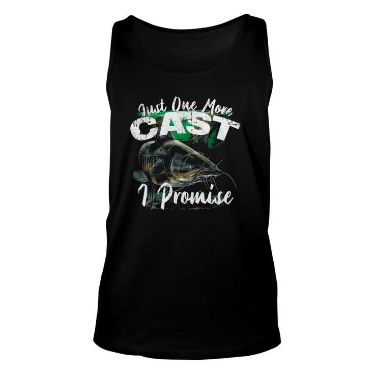 Just One More Cast I Promise Catfish Unisex Tank Top