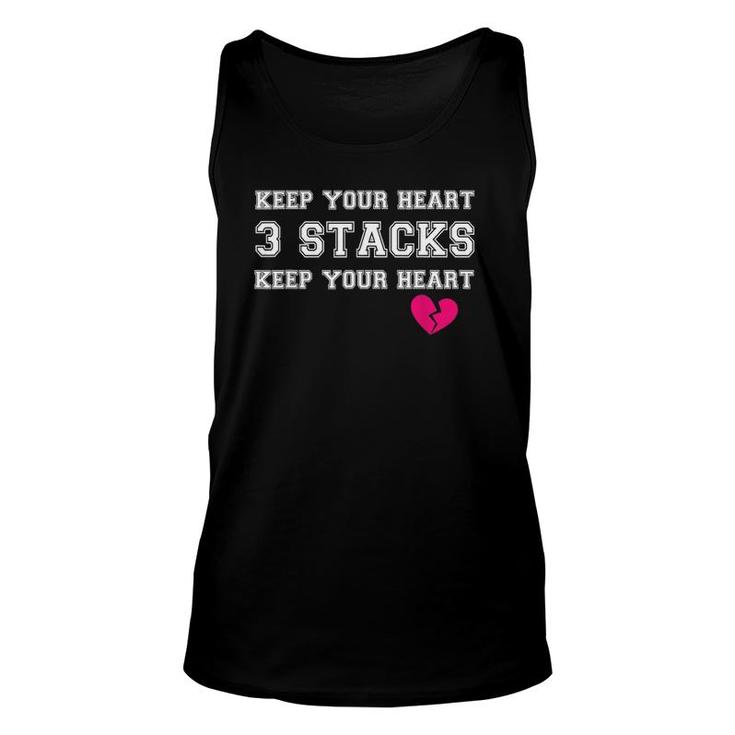 Keep Your Heart 3 Stacks Keep Your Heart Unisex Tank Top