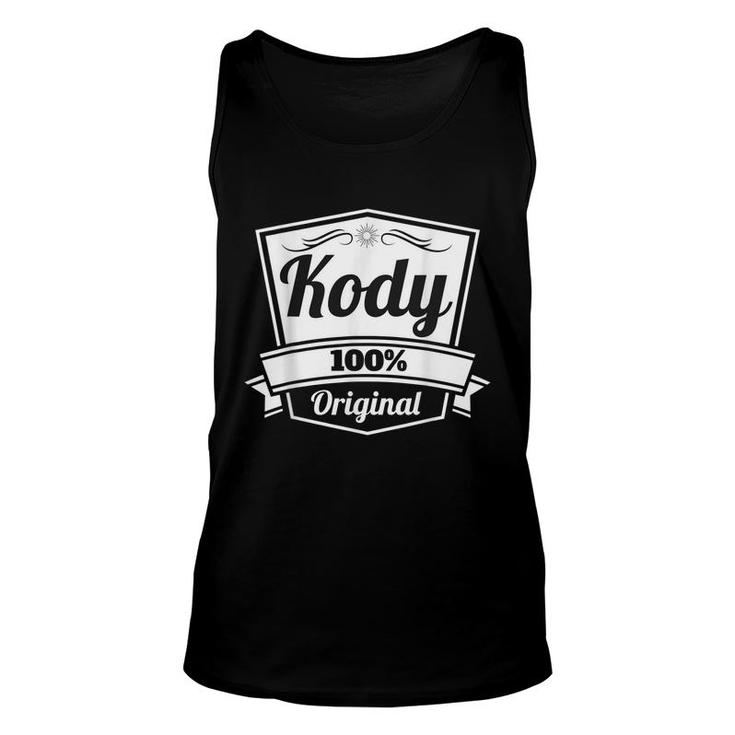 Kody Gift   Kody Personalized Name Birthday  Unisex Tank Top