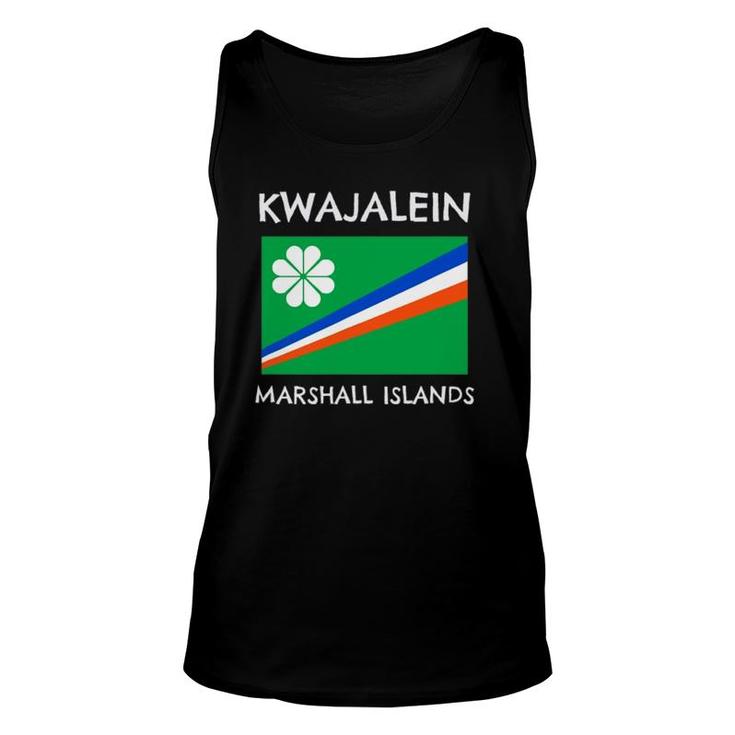 Kwajalein Marshall Islands Kwaj Flag Unisex Tank Top