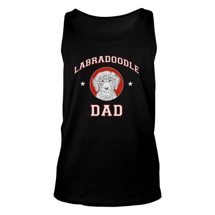 Labradoodle Dog Breed Dad Father Unisex Tank Top