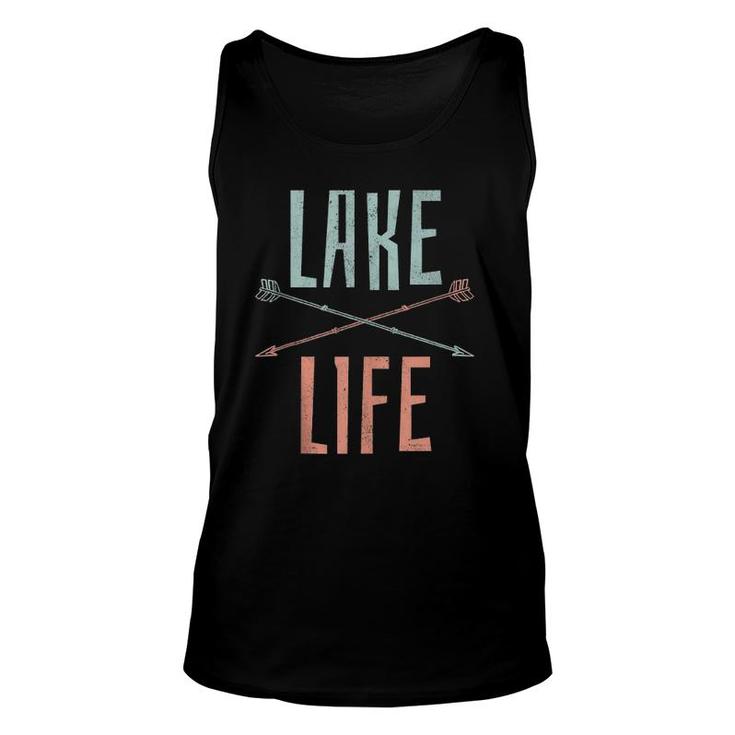 Lake Life Vintage Arrows Summer Gift Unisex Tank Top