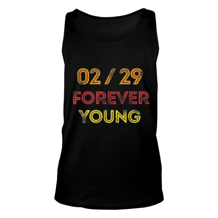 Leap Year Birthday Gift Vintage 02 29 February Leap Year Day  Unisex Tank Top