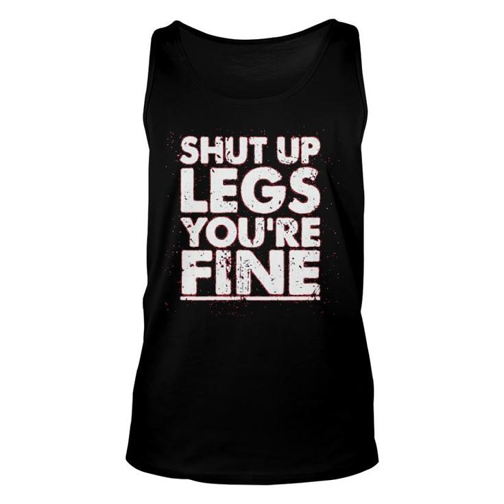 Legs You're Fine Triblend Unisex Tank Top
