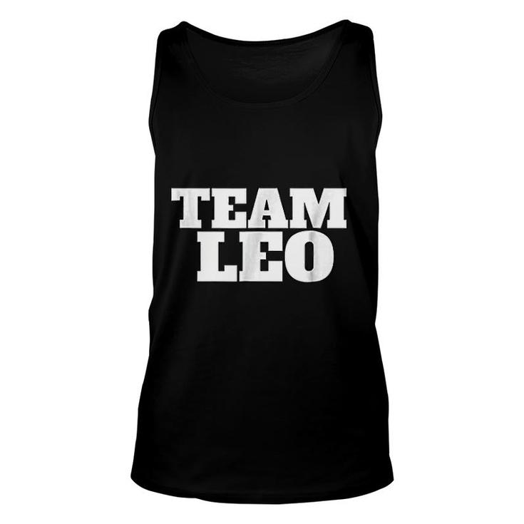 Leo Team Zodiac Astrology Unisex Tank Top
