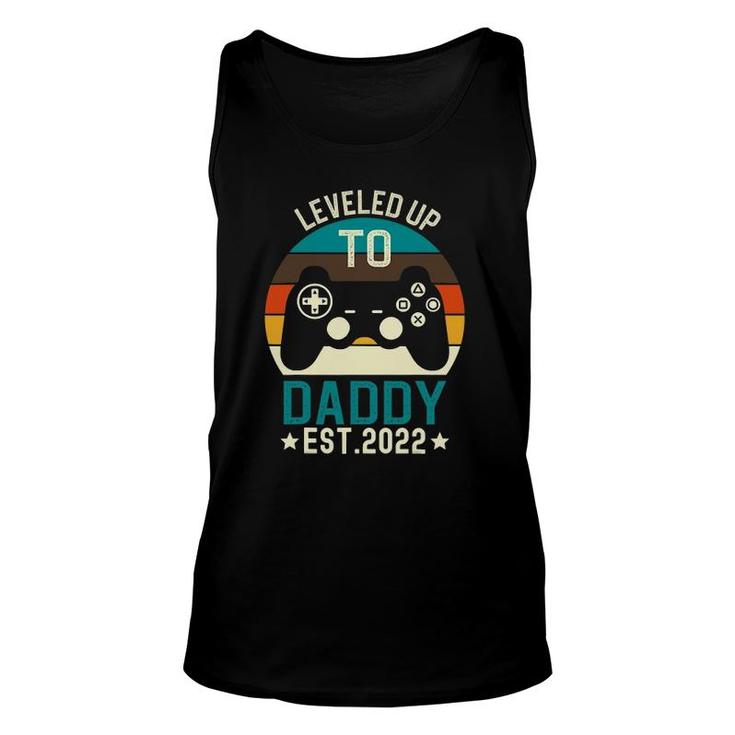 Mens Leveled Up To Daddy 2022 Promoted To Daddy Est 2022 Ver2 Tank Top