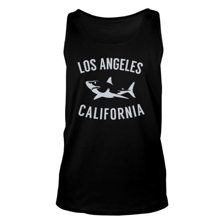 Los Angeles California Shark Ca Souvenirs Unisex Tank Top