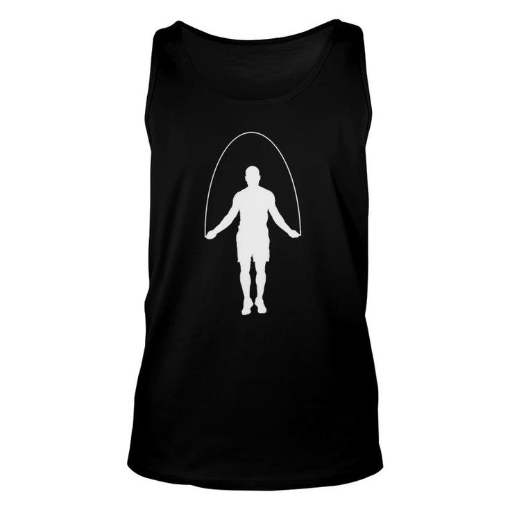 Love Jumping Rope And Skipping Nice Gift Fitness Exercise Unisex Tank Top