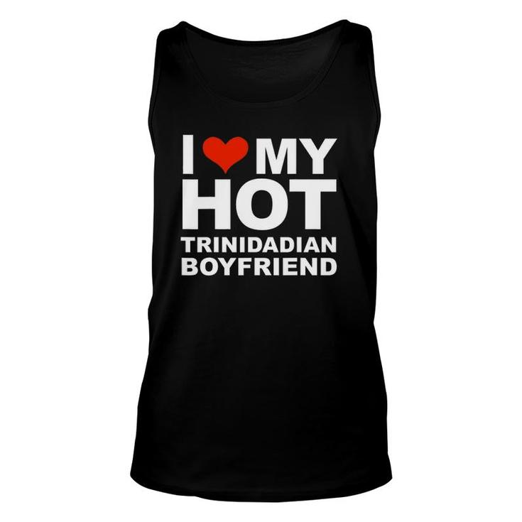 Love My Hot Trinidadian Boyfriend Valentine's Day Gift Unisex Tank Top