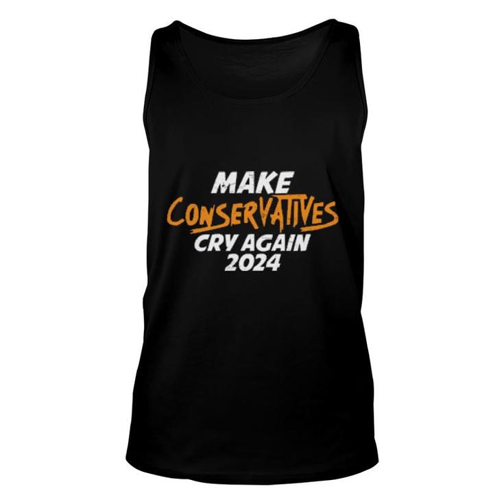 Make Conservatives Cry Again 2024  Unisex Tank Top