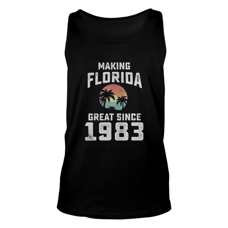 Make Florida Great Since 1983 Unisex Tank Top