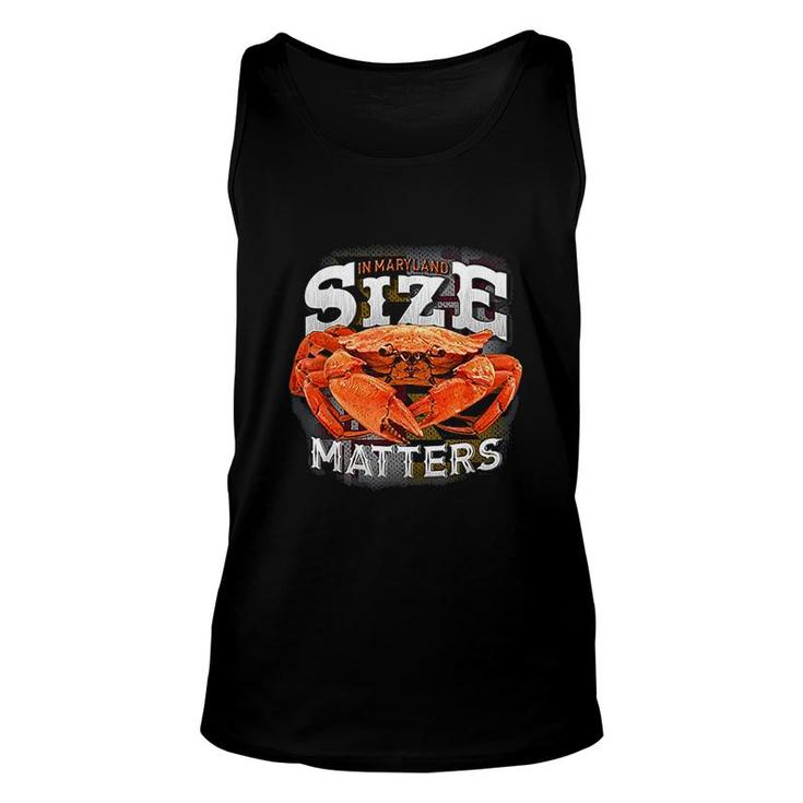 Matters In Maryland Blue Crab Unisex Tank Top