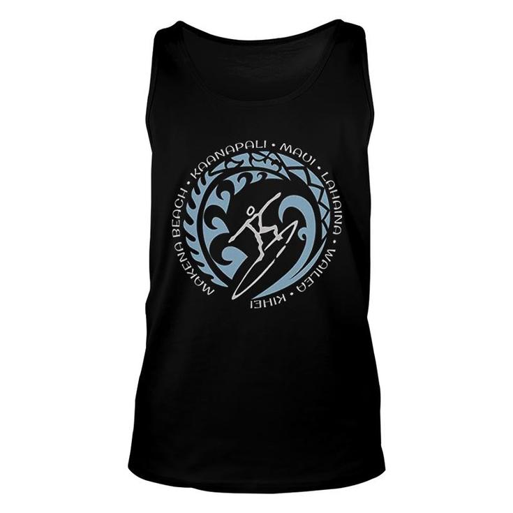Maui Surf For Surfing Lovers Unisex Tank Top