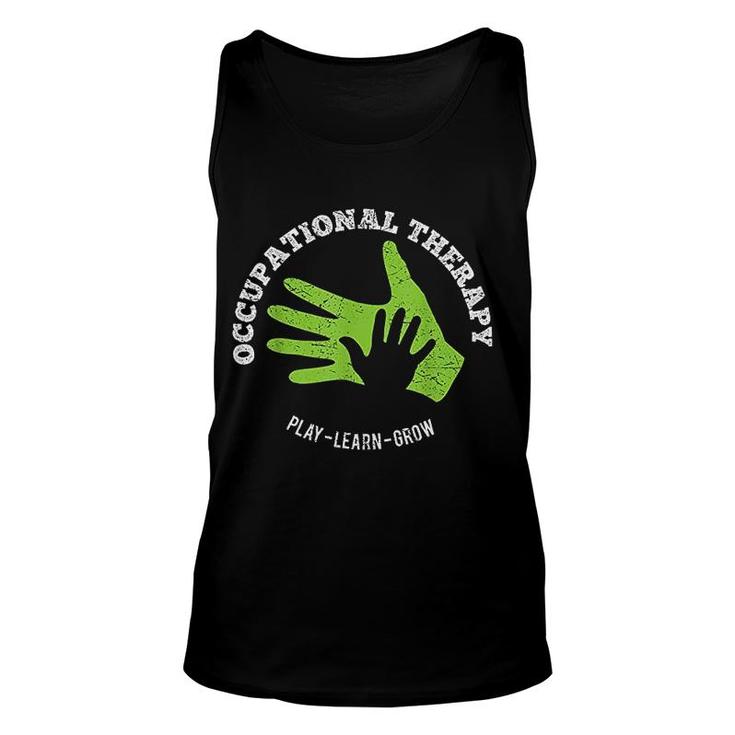 Meaningful Ot Occupational Therapy Therapist Hands Unisex Tank Top