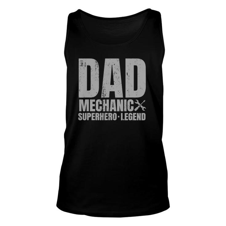 Mens For Mechanic Dad From Daughter Tank Top
