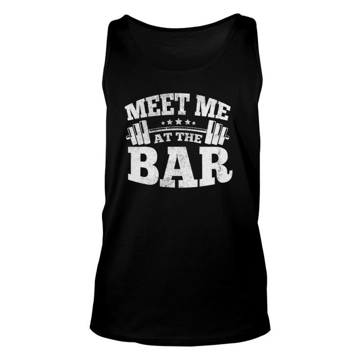 Meet Me At The Bar S Unisex Tank Top