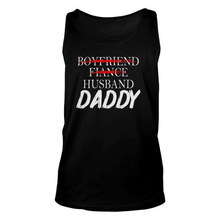 Mens Boyfriend Fiance Husband Daddy Fathers Day Gift Unisex Tank Top