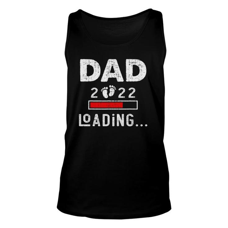 Mens Dad 2022 Loading New Dad Outfit First Time Father Unisex Tank Top