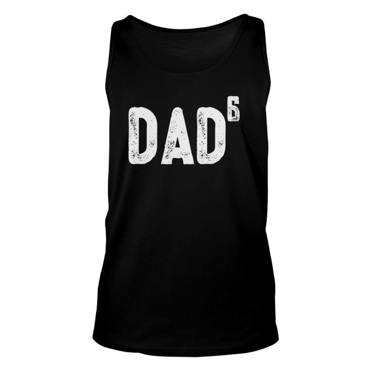 Mens Dad To Be Of 6 Kids - 6Th Power Tee Unisex Tank Top