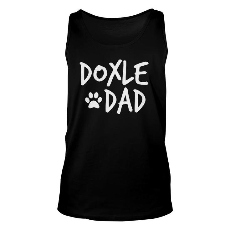 Mens Doxle Dad Dachshund Beagle Dog Lover Gift Unisex Tank Top