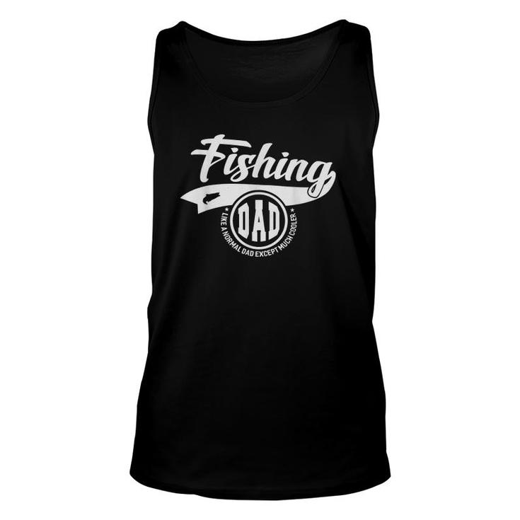 Mens Fishing Dad Funny Dad Fishing Gifts For Men Unisex Tank Top