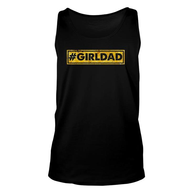 Mens Girl-Dad For Father's Day Gift From Wife Or Daughter Unisex Tank Top
