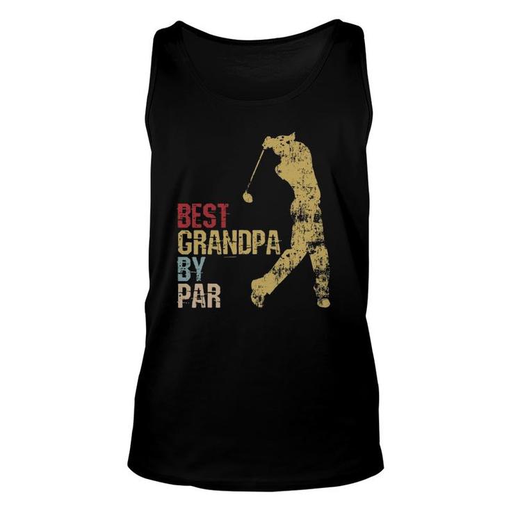Mens Golfing Father's Day Golf Grand Daddy Golfer Unisex Tank Top