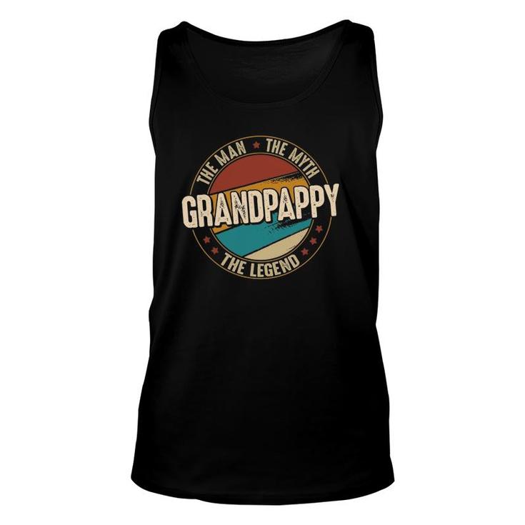 Mens Grandpappy S From Grandchildren Grandpappy Myth Legend Unisex Tank Top