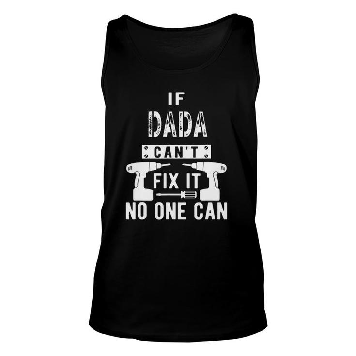 Mens If Dada Can't Fix It No One Can India Indian Grandpa Unisex Tank Top