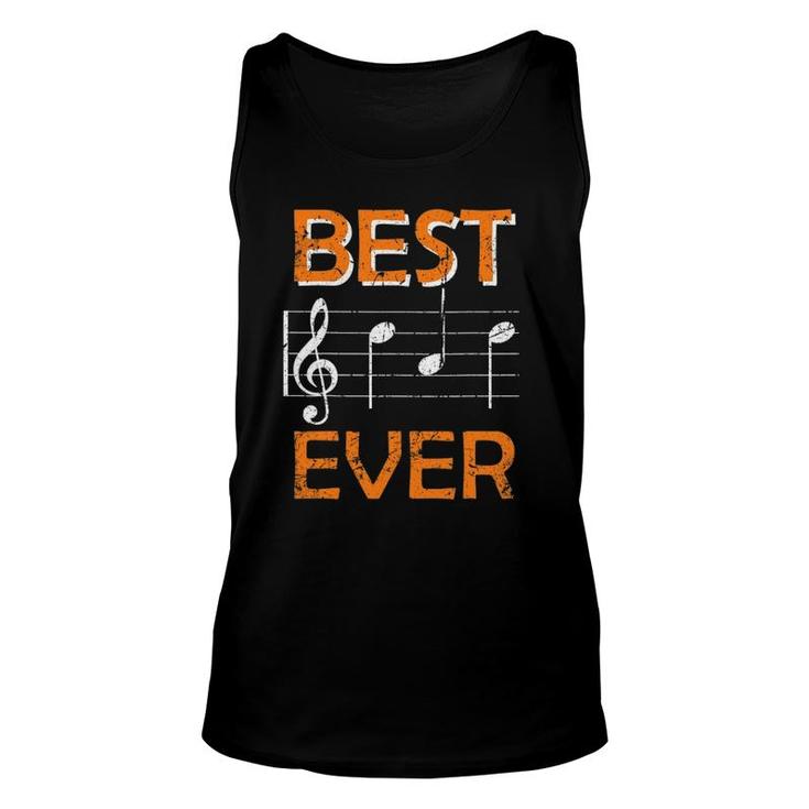 Mens Music Dad Musician Father Music Fan Daddy Unisex Tank Top