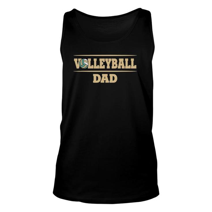 Mens Volleyball Dad Volleyball Training Player Unisex Tank Top