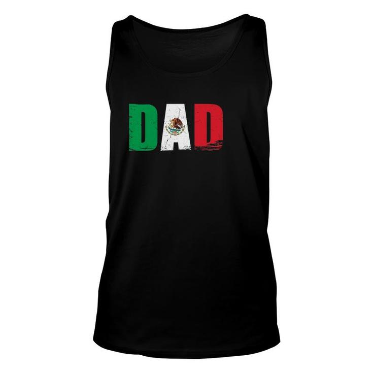 Mexican Dad Fathers Day Gift Cinco De Mayo Dad Outfit Unisex Tank Top