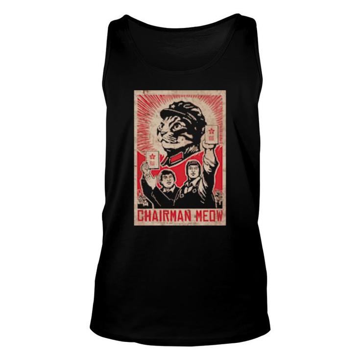 Miao Zedong Unisex Tank Top