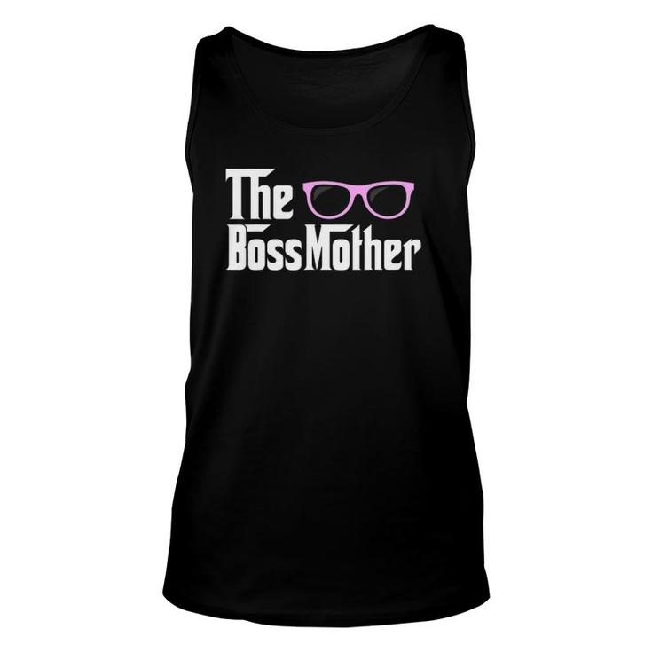Mini Boss Tee Father Mother Son Daughter Baby Matching Unisex Tank Top