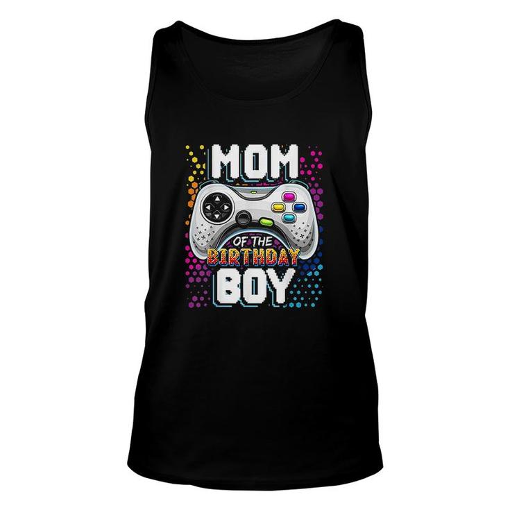 Mom Boy Matching Video Gamer Birthday Party Mothers Day Unisex Tank Top