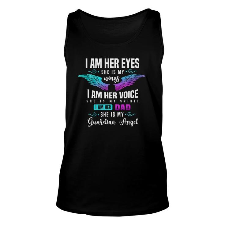 My Daughter Is My Guardian Angel Tee I Am Her Dad Grief Unisex Tank Top