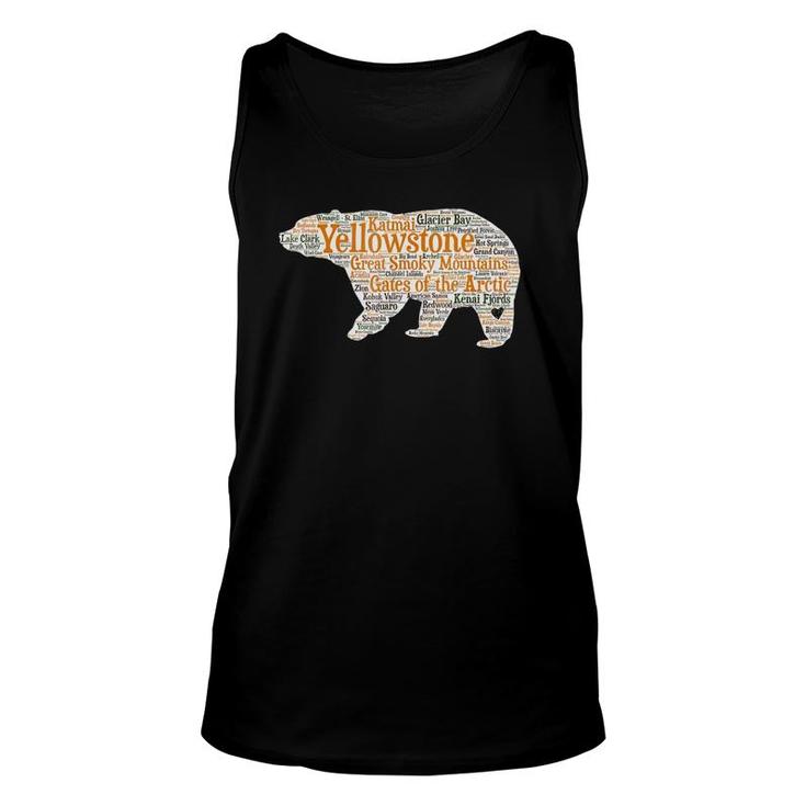 National Parks All 59 National Parks Unisex Tank Top