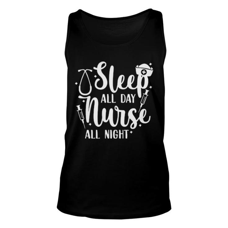 Night Shift Nurse  Unisex Tank Top