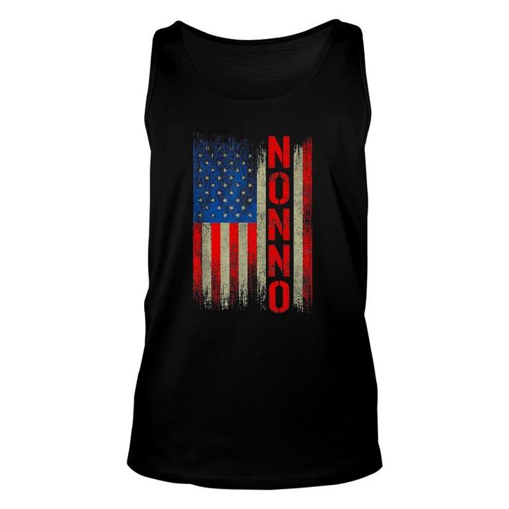 Nonno Gift America Flag Gift For Men Father's Day Funny Unisex Tank Top