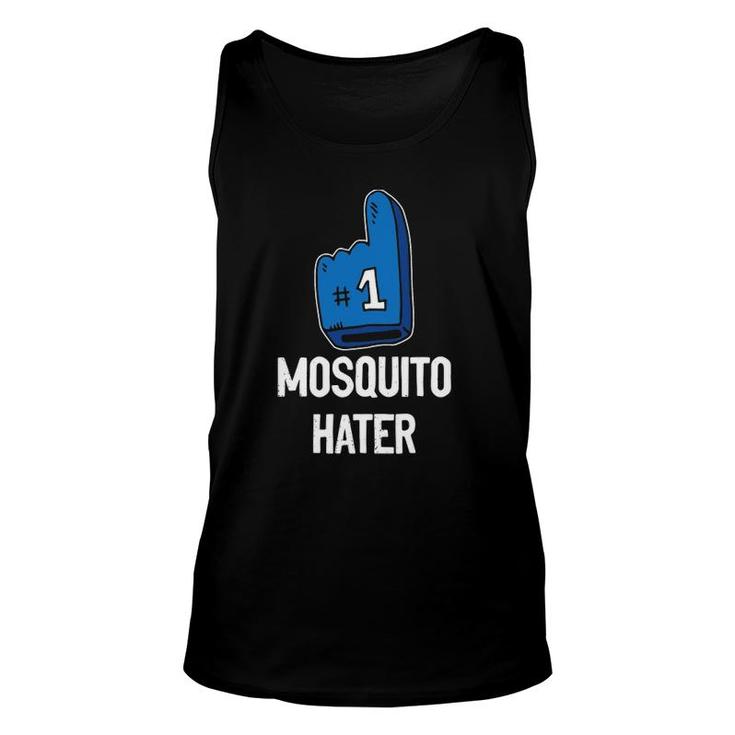 Number One Mosquito Hater - Funny I Hate Bugs And Mosquitos Unisex Tank Top