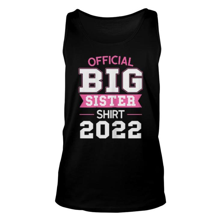Official Big Sister  2022 Big Sister 2022  Unisex Tank Top