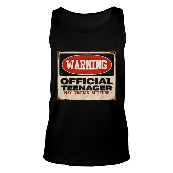 Officialnager 13Th Birthday 13 Year Old  Unisex Tank Top
